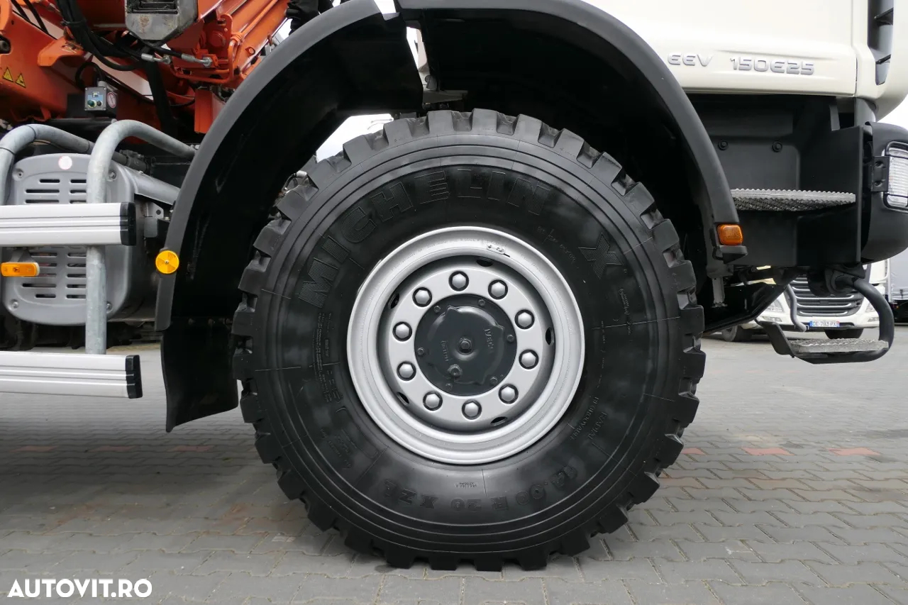 Iveco EUROCARGO 150E25 / 4X4 / BASCULANTE + HDS TEREX 120.2 E / PENTRU INDUSTRIA ELECTRICĂ / RADIO CONTROL / 67.000 KM KILOMETRAJ - 25