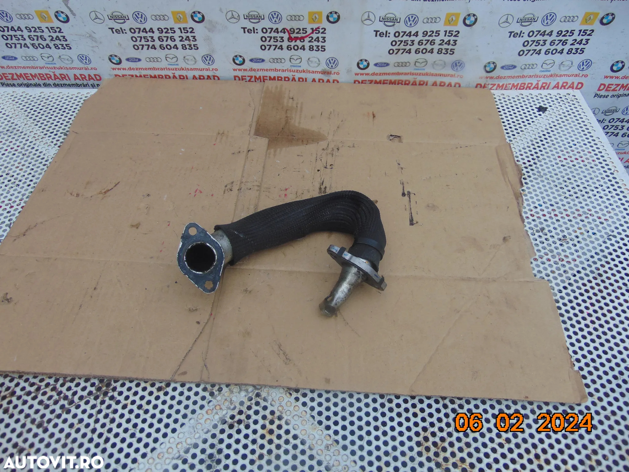 Conducta racitor Renault Master 2.3 euro 6 euro 5 Master 3 master 4 Opel Movano conducta egr racire - 6