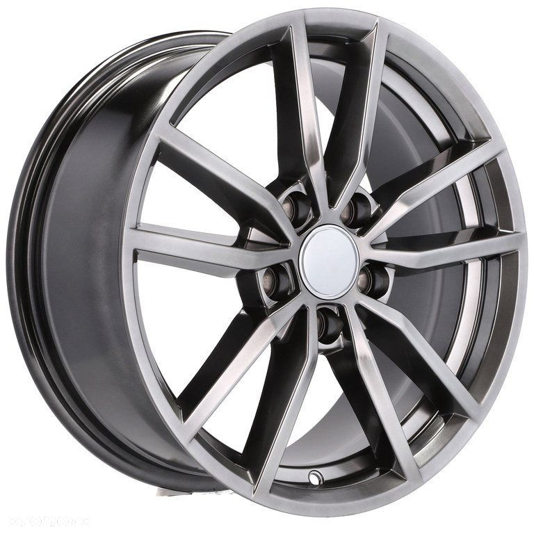 4x Felgi 17 Passat b5 b6 b7 b8 b9 Scirocco m.in. do AUDI A3 8P 8Y 8V - BK864 - 11