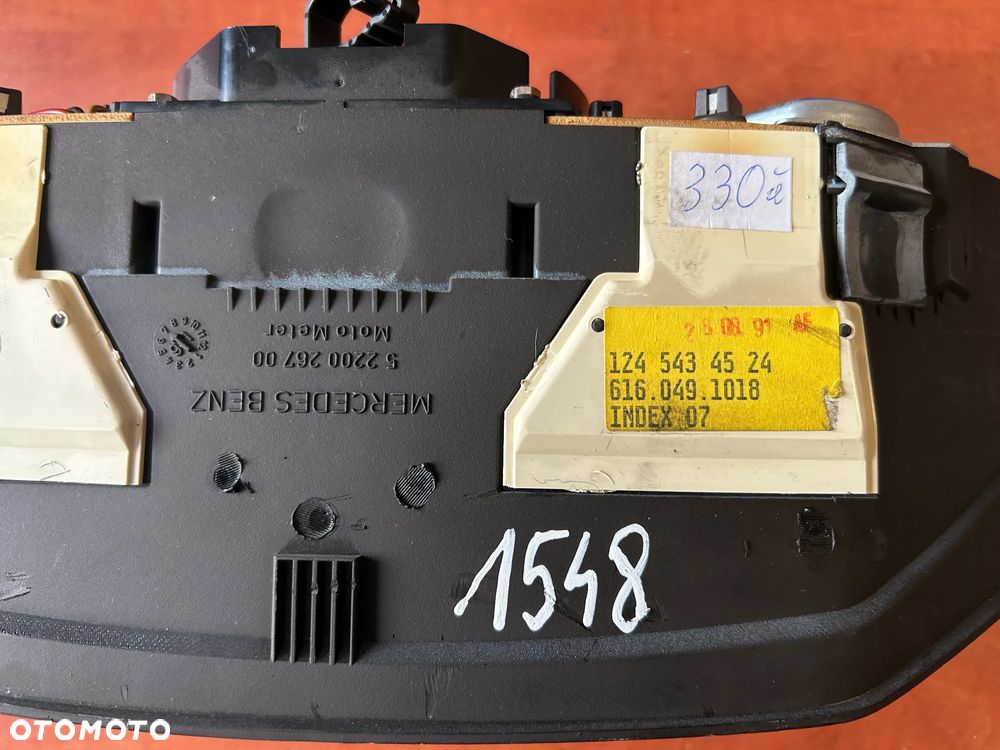 LICZNIK ZEGAR 1245434524 1205401048 MERCEDES BENZ W124 - 4