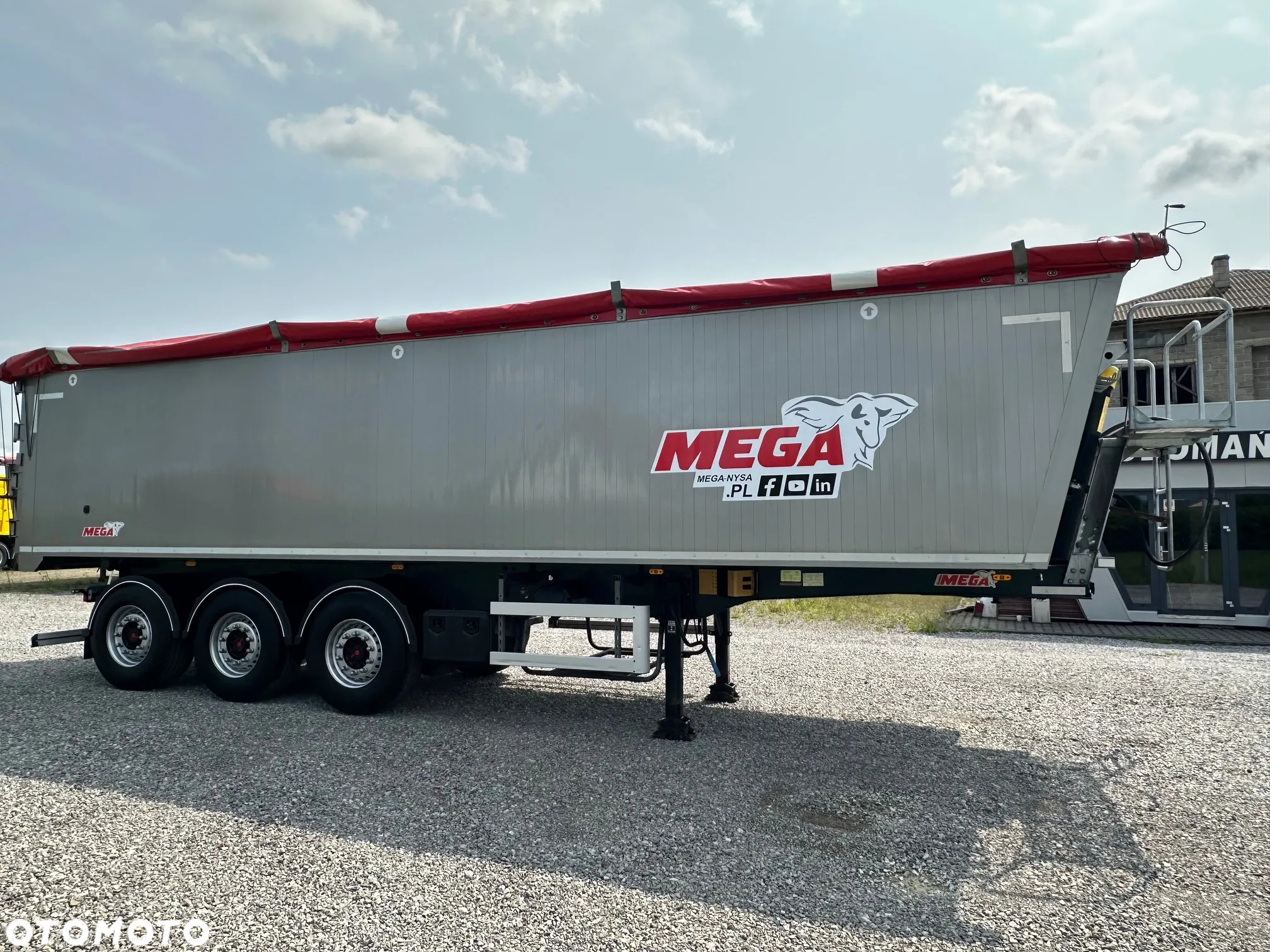 Mega NACZEPA / WYWROTKA / BENALU / 46M3 / KLAPO- DRZWI / JAK NOWA - 5