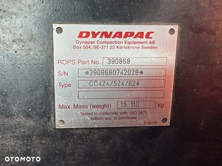 Dynapac CC424HF Stan Bardzo Dobry ! Salon Polska ! Jeden Właściciel ! Oryginalny Niski Przebieg ! - 32