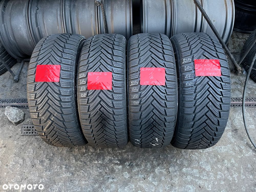 225 45 17 Michelin Alpin 6 jak nowe Opony zimowe - 1