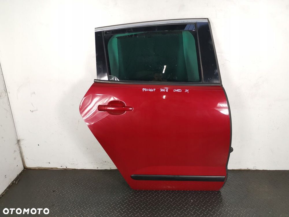 PEUGEOT 3008 DRZWI PRAWY TYŁ PRAWE TYLNE LKRD
