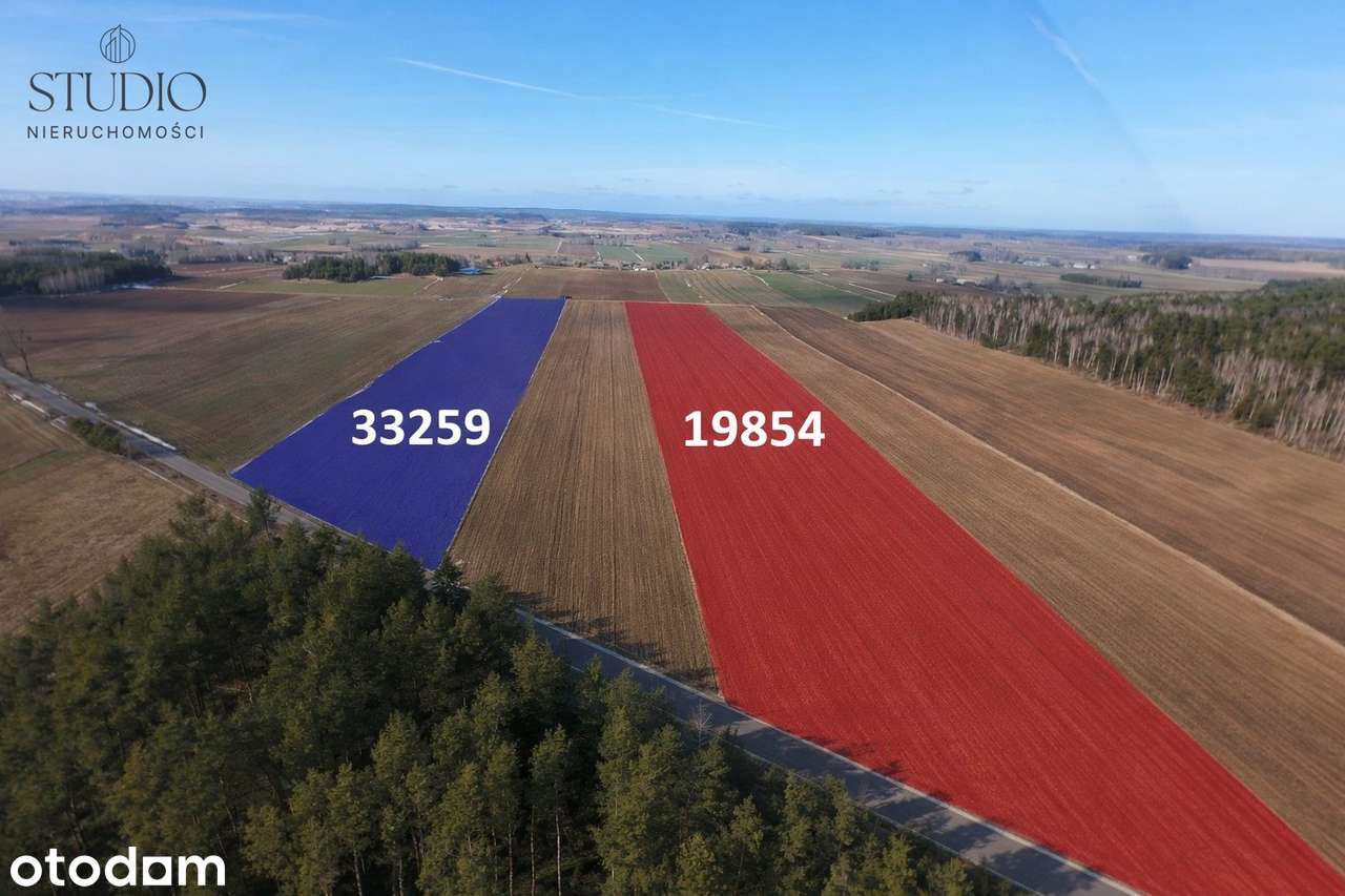 Działka z potencjałem inwestycyjnym ok. Bobrownik - Pełny obrazek: 2/3