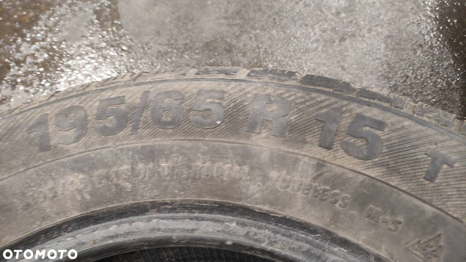OPONY ZIMOWE 2 SZT 195/65R15 BARUM POLARIS 3 2011R SHARAN  MK1 - 5