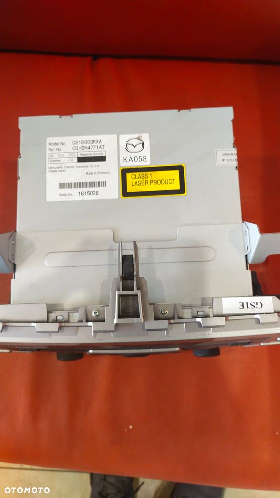 RADIO MAZDA KA058 GS1F669RXA CQ-EM4770AT - 3