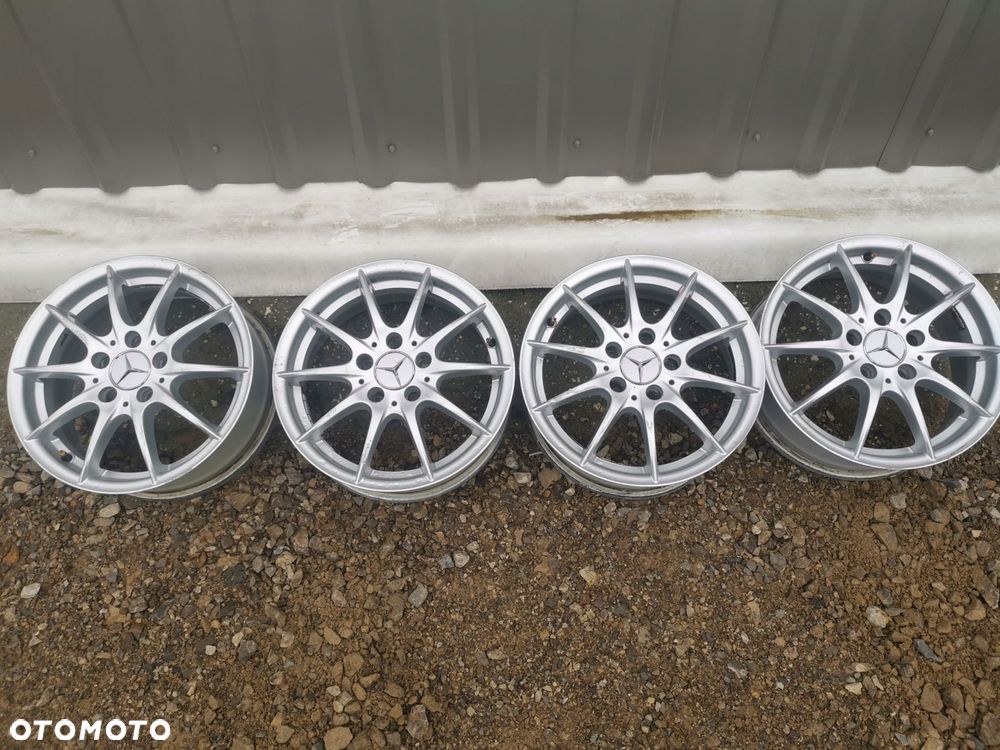 felga aluminiowa mercedes-benz oe a-klasa w169 6.0" x 16" 5x112 et 48 - 1