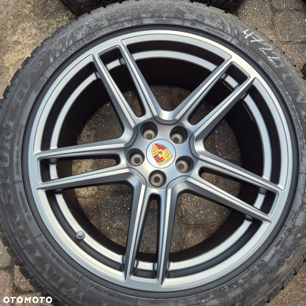 ZIMA KOŁA R20 ORYGINAŁ PORSCHE MACAN TURBO 265/45 295/40 R20 - 6