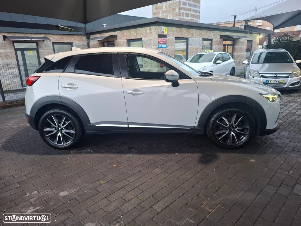 Mazda CX-3 1.5 Sky.Excellence HT Leather White Navi - 18