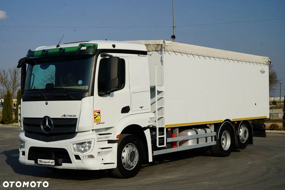 Mercedes-Benz ACTROS 2543 / RUCHOMA PODŁOGA / WALKING FLOOR / 6X2 / OŚ SKRĘTNA / PODNOSZONA - 1