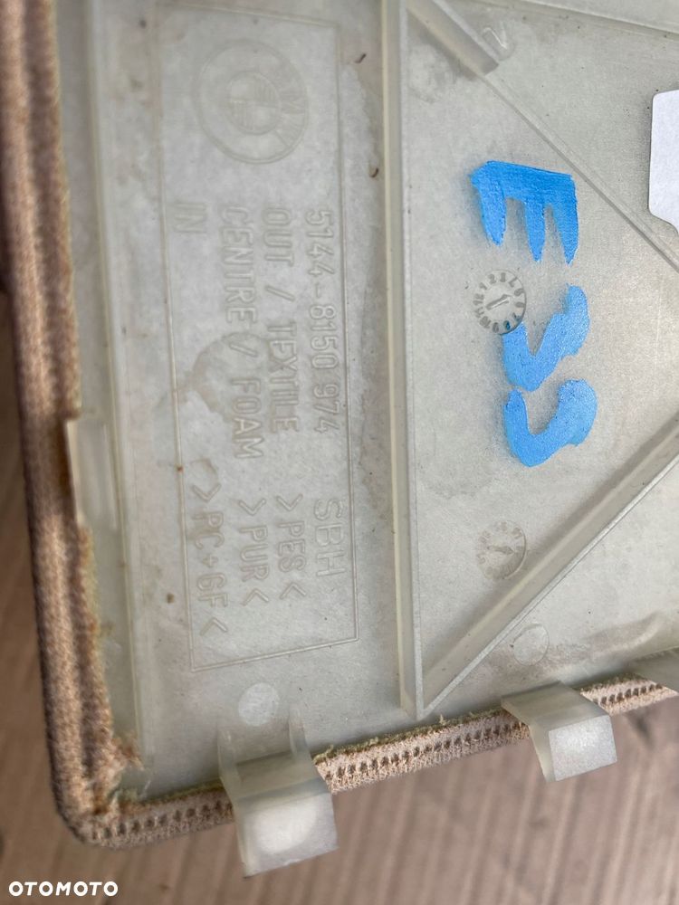 zaślepka silniczka szyberdachu przełącznik bmw e39 kremowa pod mikrofon - 3