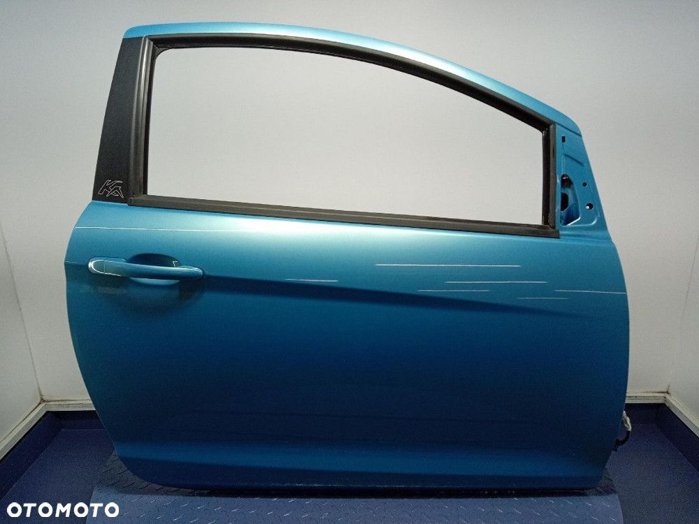 FORD KA II MK2 DRZWI PRZÓD PRAWE PRZEDNIE 19 LIGHT BLUE - 1