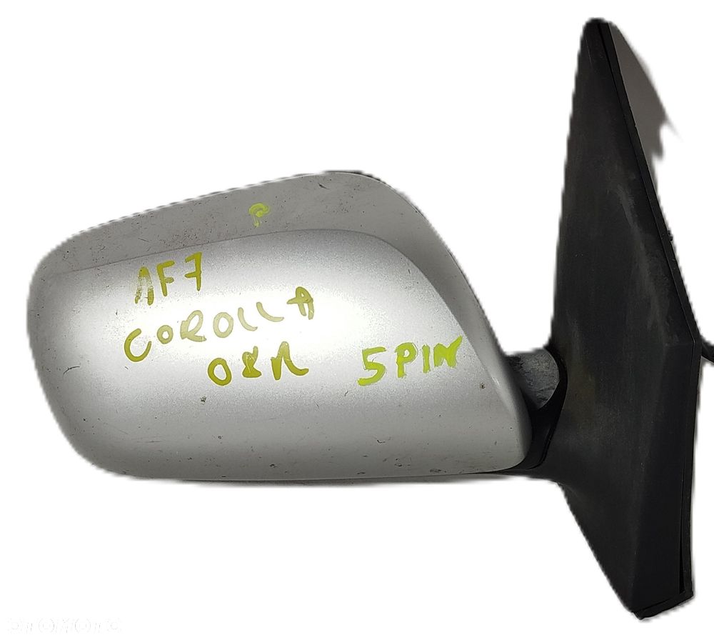 lusterko prawe przód TOYOTA COROLLA E12 01-07 5 PIN 1F7 - 1