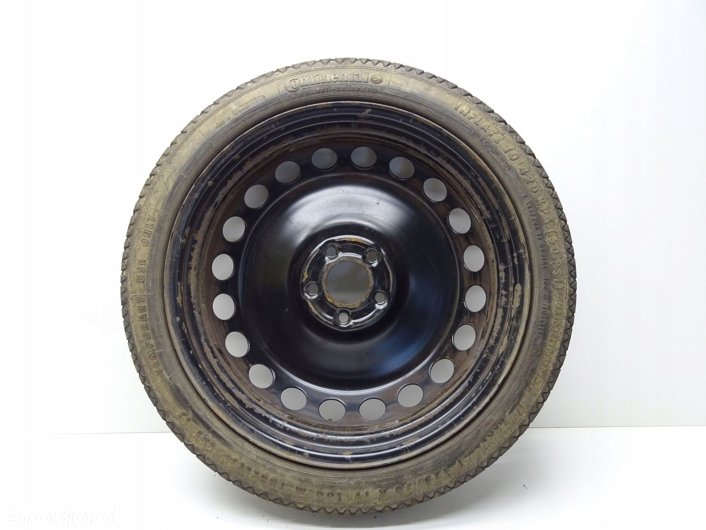 KOŁO DOJAZDOWE ZAPASOWE 125/70R19 ET 29 5X112 AUDI A4 B8 A5 8T 8K0601027D - 7