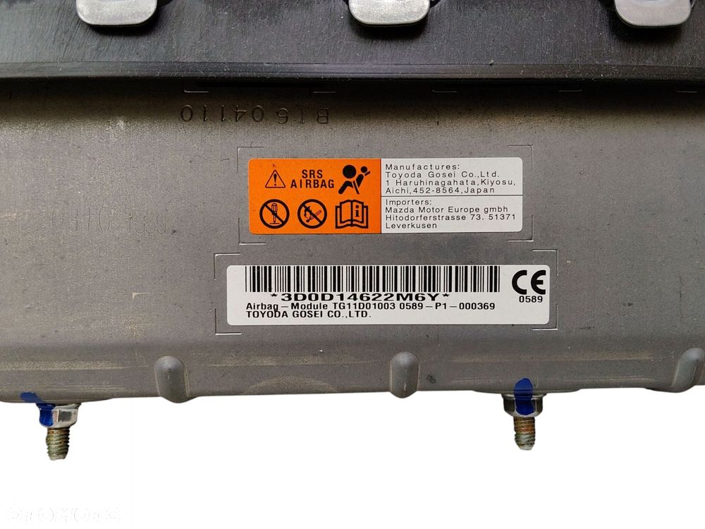AIRBAG PODUSZKA KOLANOWA MAZDA MX-30 0589-P1-000369 UK - 3