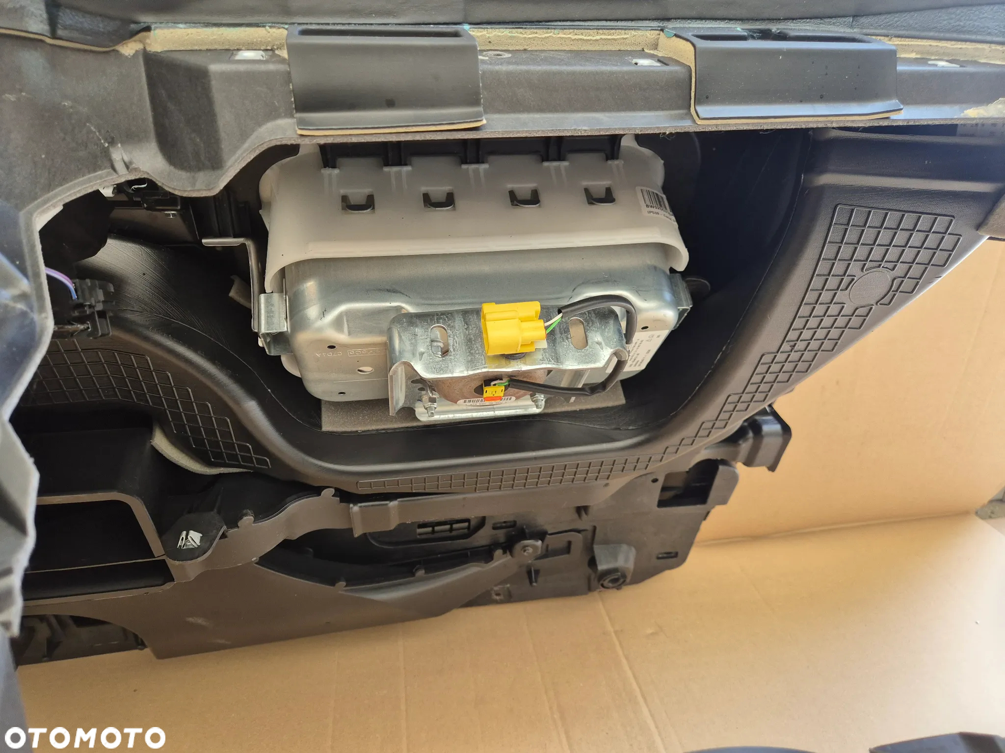 FORD GALAXY MK4 S-MAX MK2 VIGNALE KONSOLA SZYTA NIĆ ORYGINALNA NIE REGENEROWANA+PODUSZKA PASAŻERA KOMPLET - 8