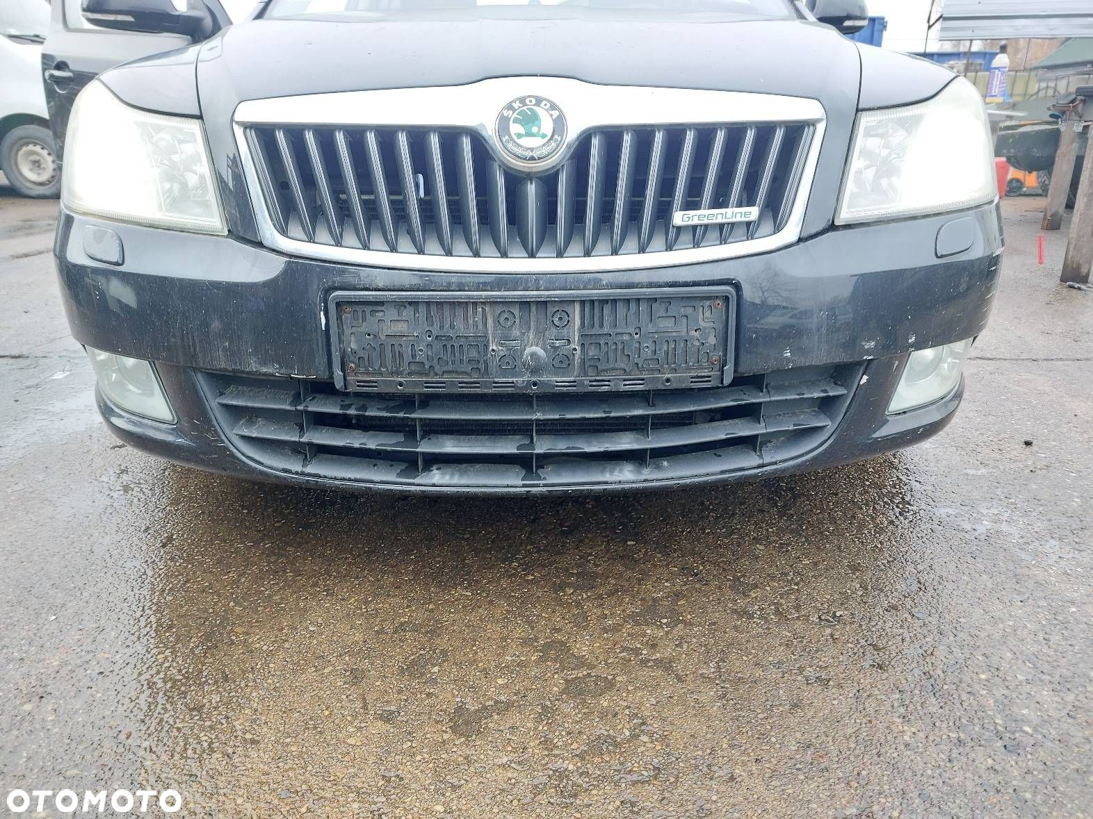 KOMPLETNY PRZÓD MASKA ZDERZAK LAMPA SKODA OCTAVIA II LIFT 9910 08-13r - 8