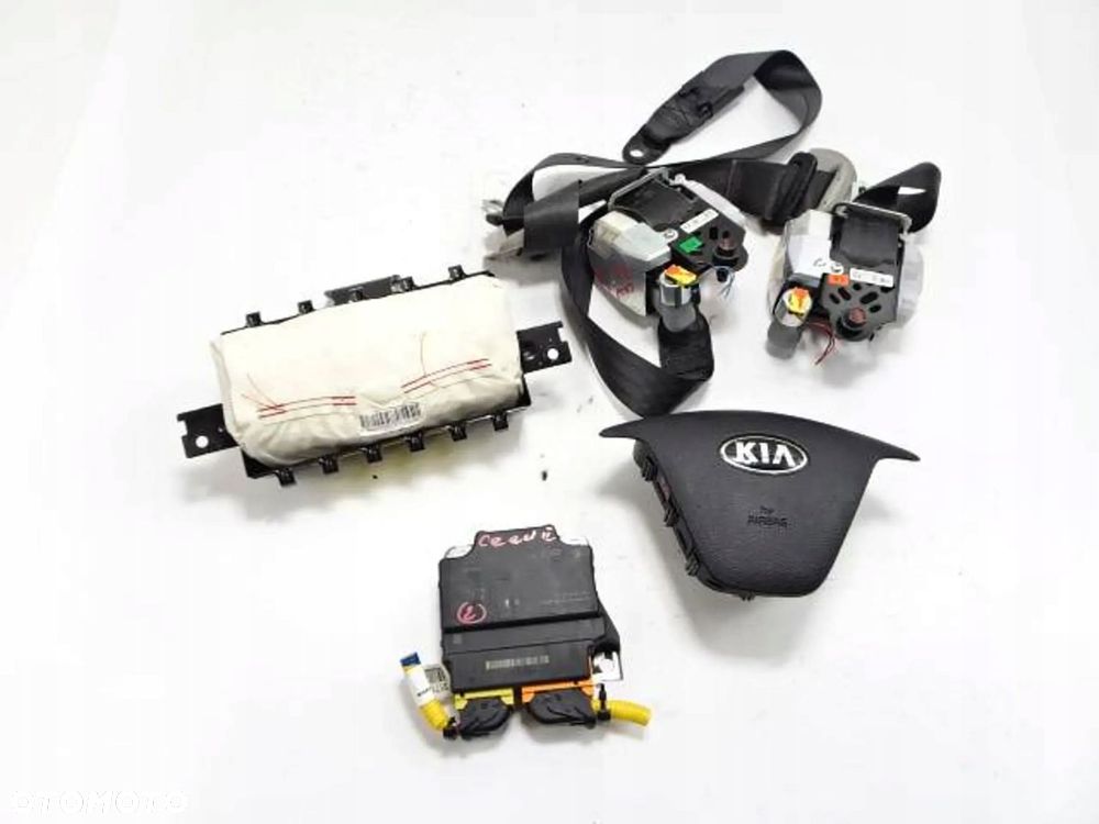 poduszki pasy airbag kpl. kia ceed ii 12-15 r.