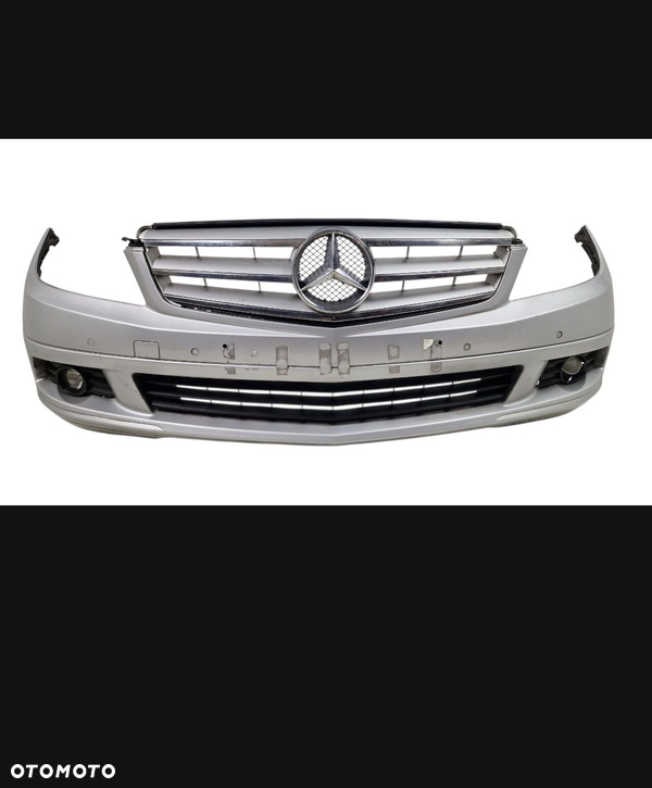 MERCEDES C-KLASA W204 zderzak przód przedni Kompletny PDC kod C775