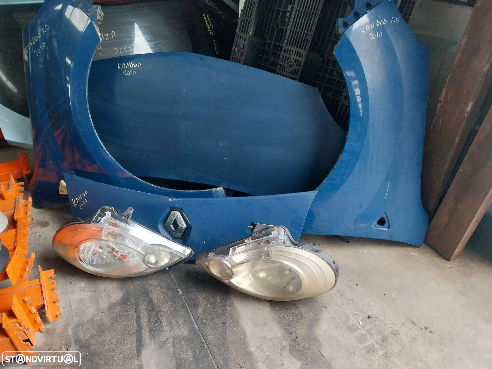 Frente completa Renault kangoo ano 2010 - 4