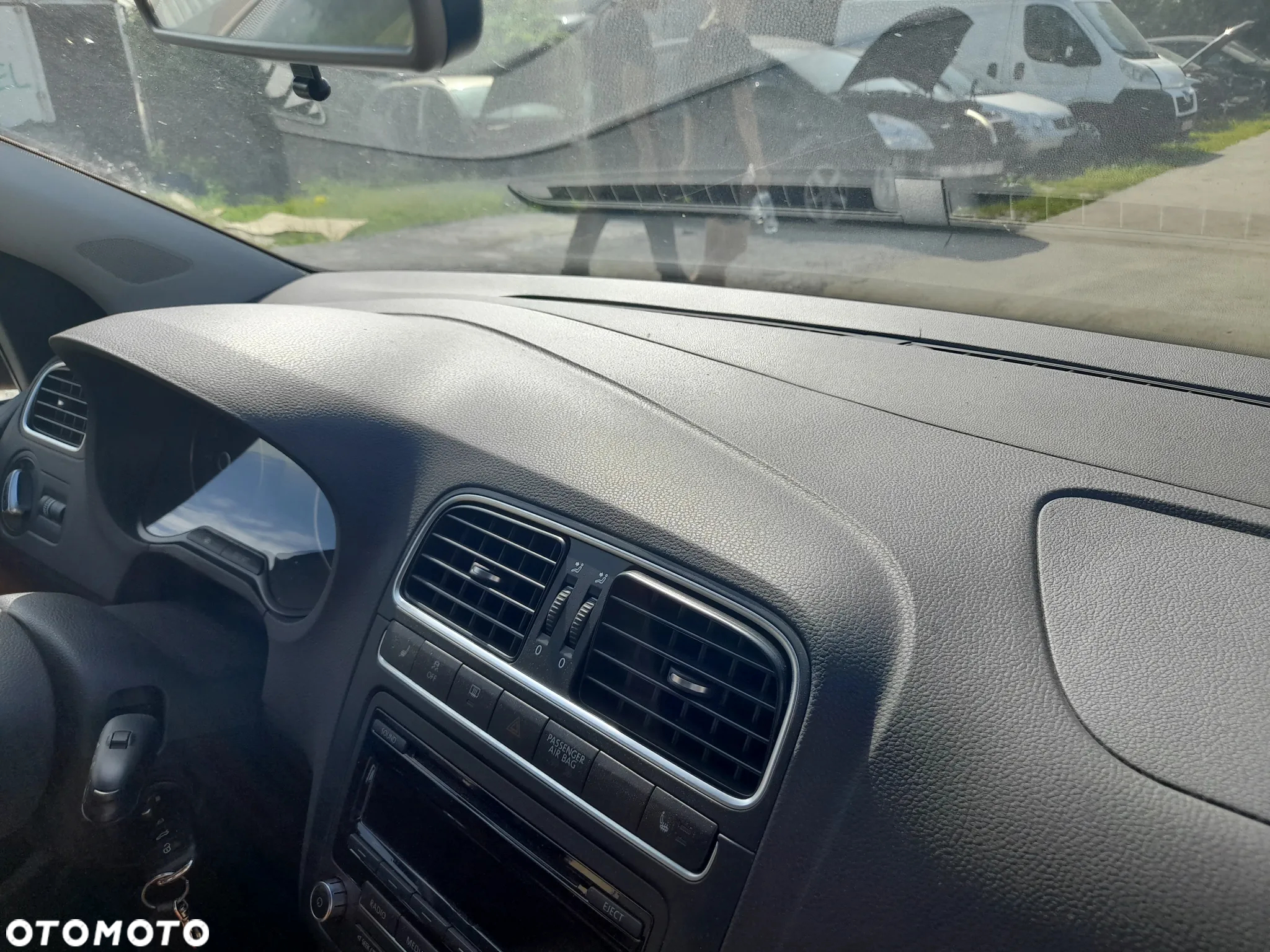 VW POLO V 6R PULPIT DESKA ROZDZIELCZA KONSOLA AIRBAG PASAŻERA - 14