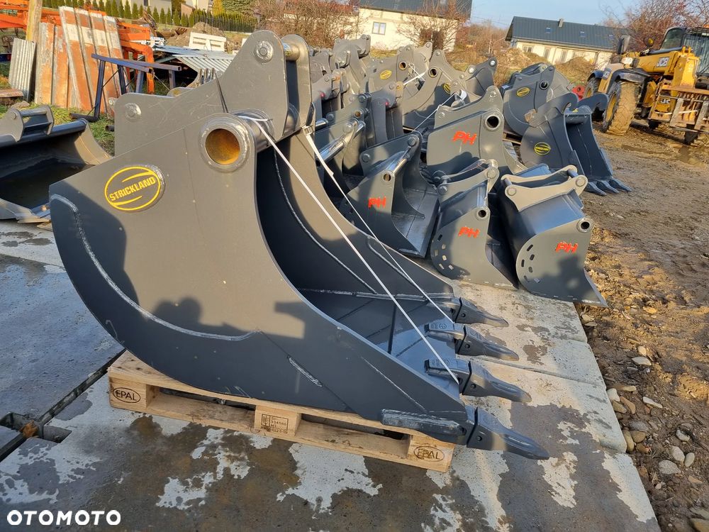 Łyżka do kopania Strickland 95cm złącze S60 Volvo Hitachi, skandynawska do koparki rototilt 90,80, 100cm - 4
