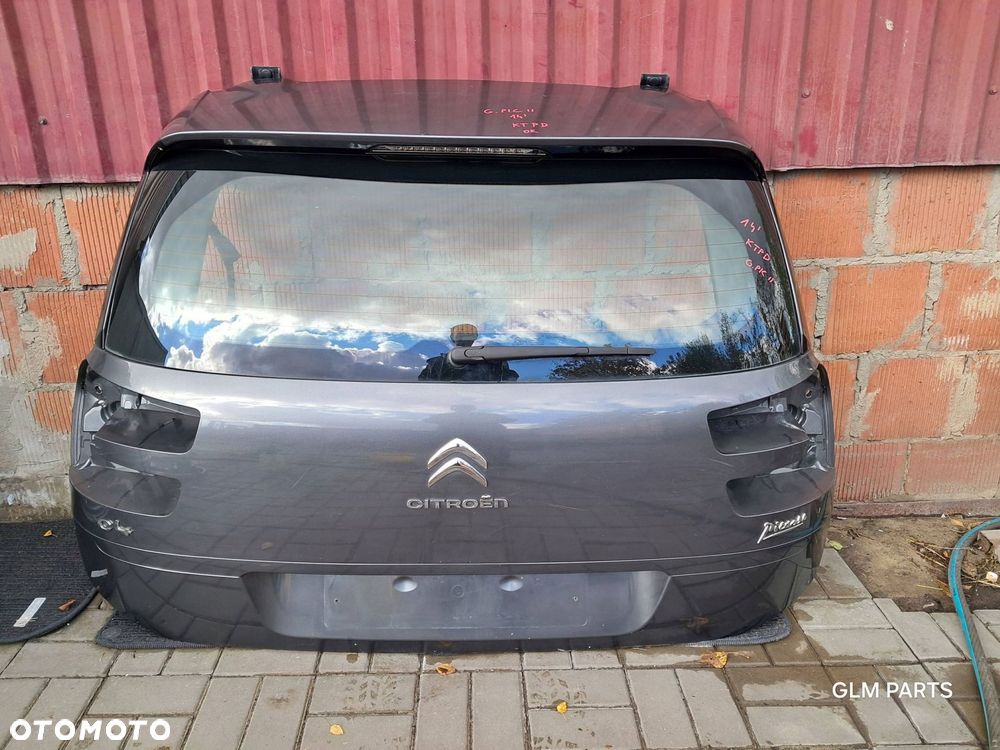 citroen c4 grand picasso ii tylna klapa bagażnika ktpd 2014 - 1