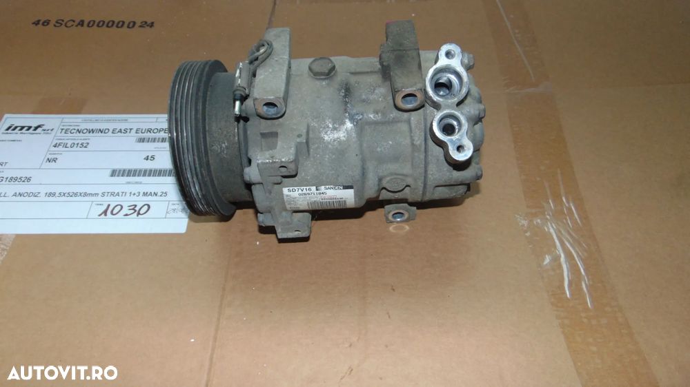 Compresor Clima Dacia Sandero,Duster,Logan 1.6 benzina cod 2447810124/926000097R - 3