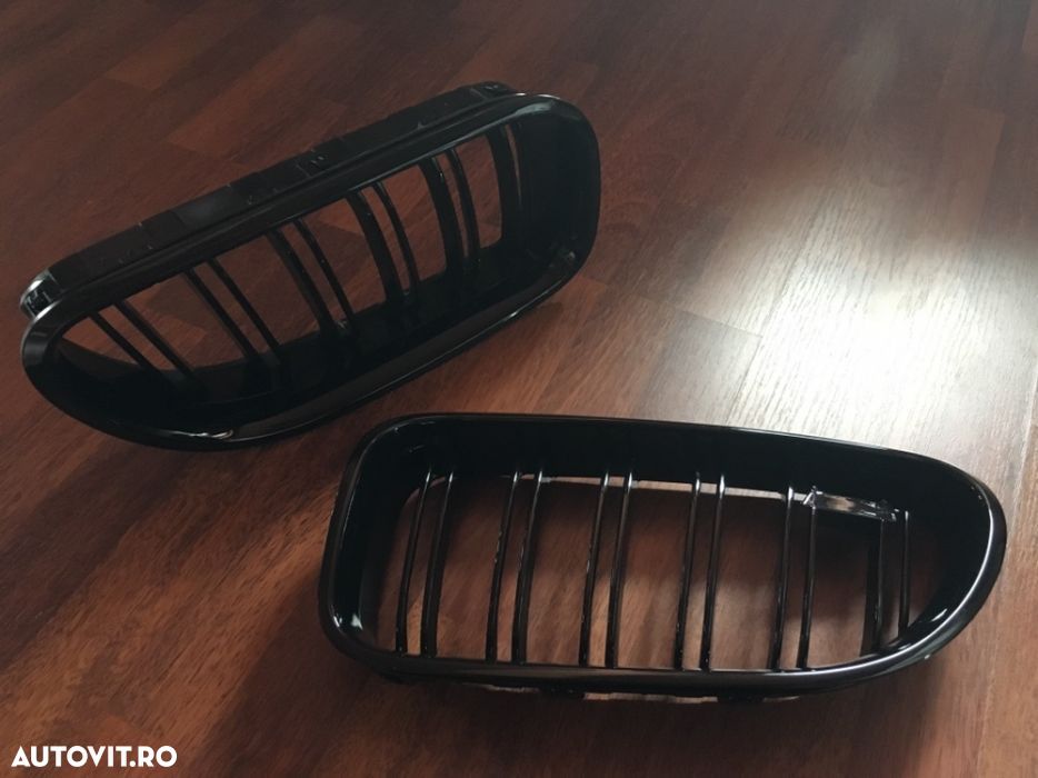Grile duble M6 look BMW seria 6 F06 F12 F13 negru mat sau lucios  CALITATE PREMIUM ⭐️⭐️⭐️⭐️⭐️ - 2