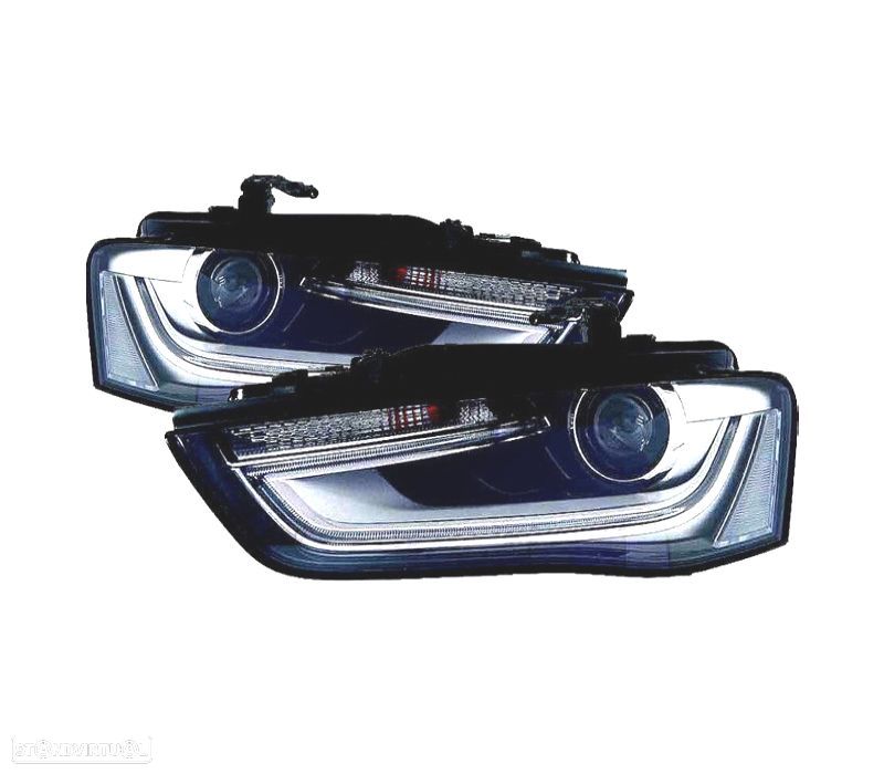 FARÓIS BIXENON PARA AUDI A4 11-15 - 1