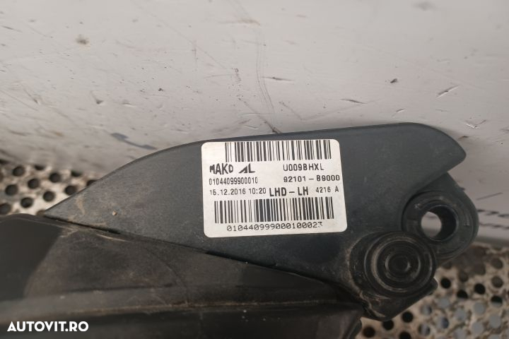 FAR STANGA  92101-B9000 MX1253 Hyundai i10 2 [facelift] [2016 - 2019] - 2