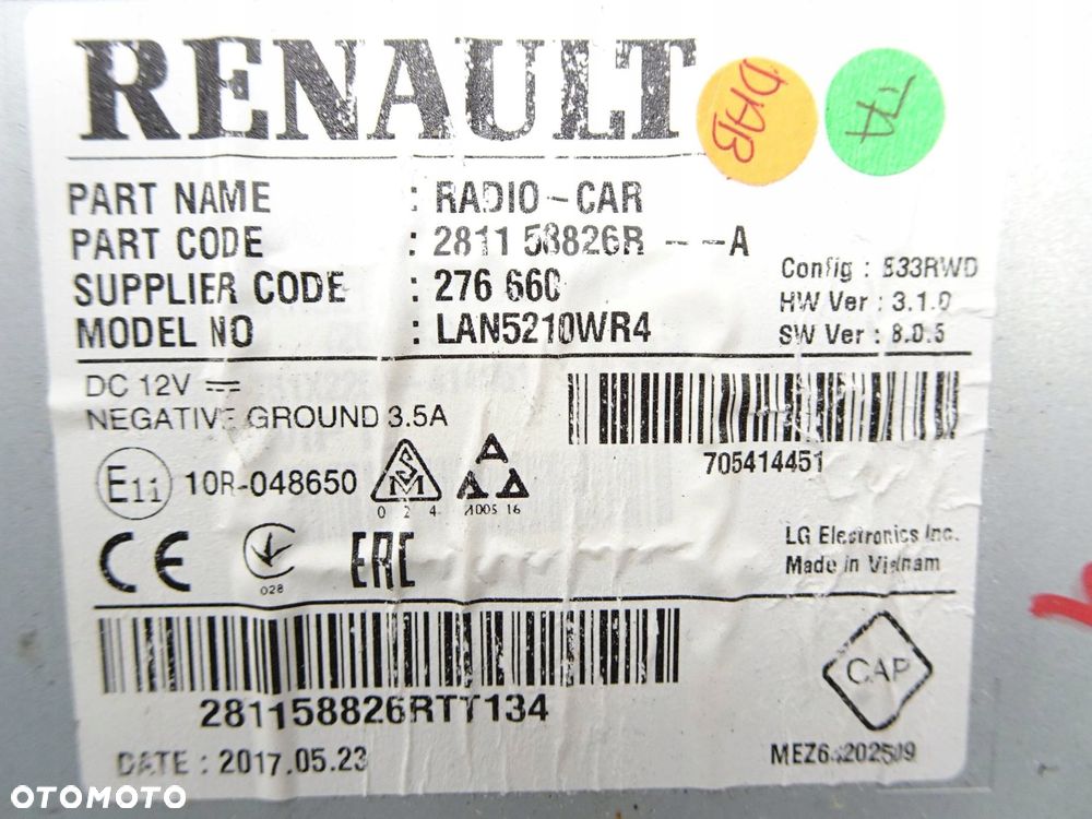 radio cd renault clio iv lift - 7