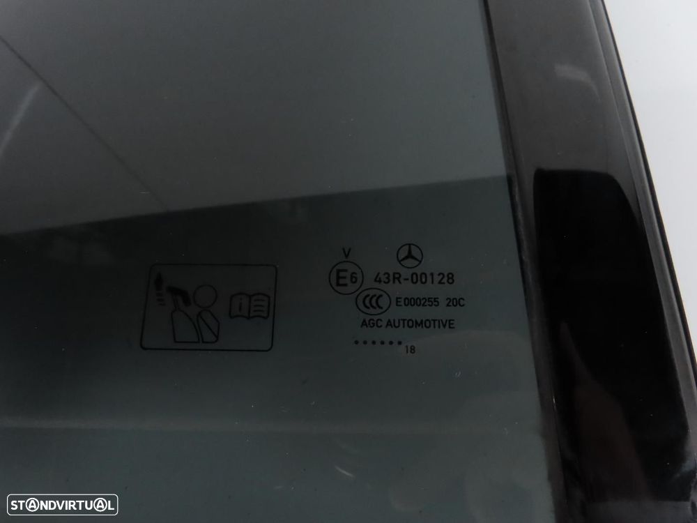 Vidro fixo porta Escurecido Direito/Trás Usado / Original MERCEDES-BENZ CLA Shoo... - 4