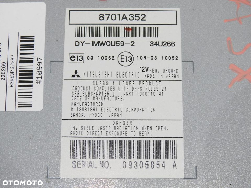 RADIO MITSUBISHI ASX - 11