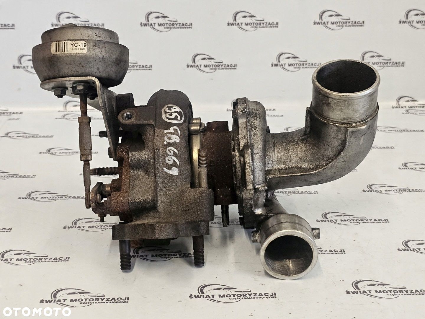 Toyota Avensis T27 2.2 D-4D 1AD-FTV 12r turbosprężarka 17201-0R070 - 4