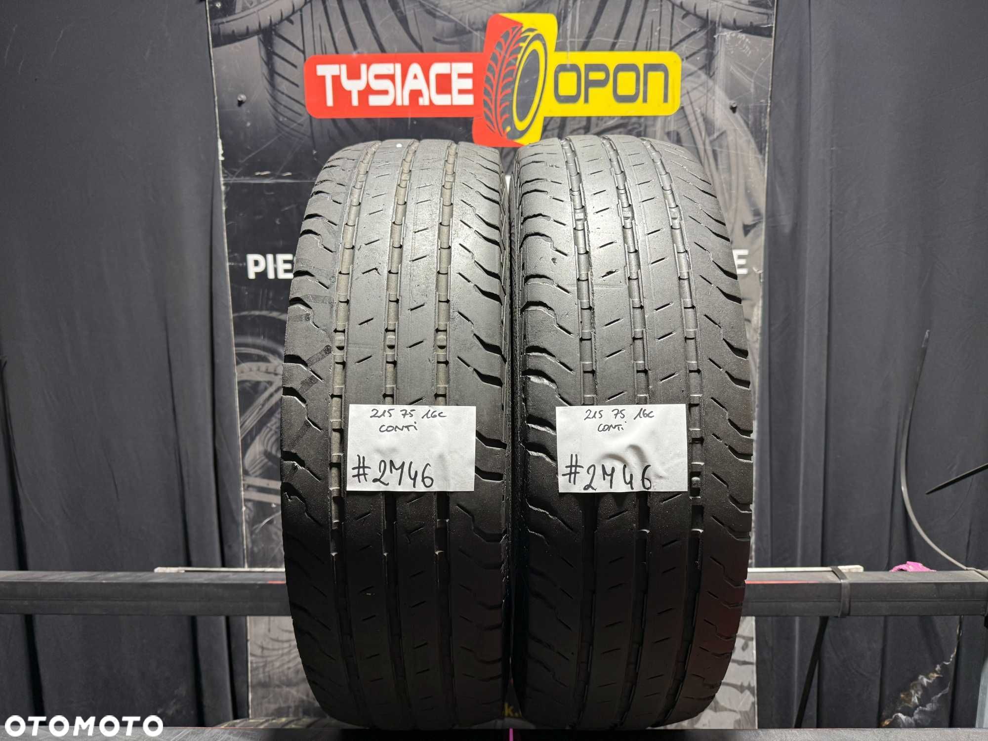 Opony Letnie 215/75/16C CONTINENTAL VANCONTACT #2746 - 1