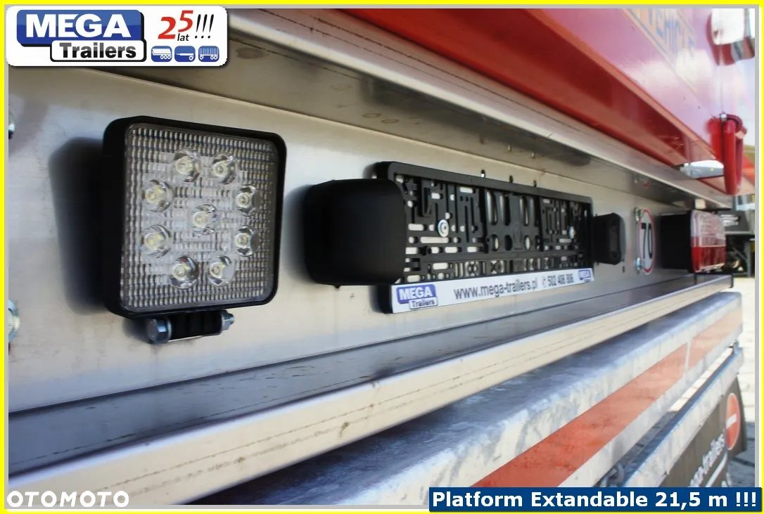 Inny TELEMEGA wysuw 7.50 m, 3 osie, ADR EX3- MEGA Trailers!! - 34