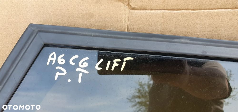 Mechanizm podnośnik szyby ramka prawy tył Audi A6 C6 - 7