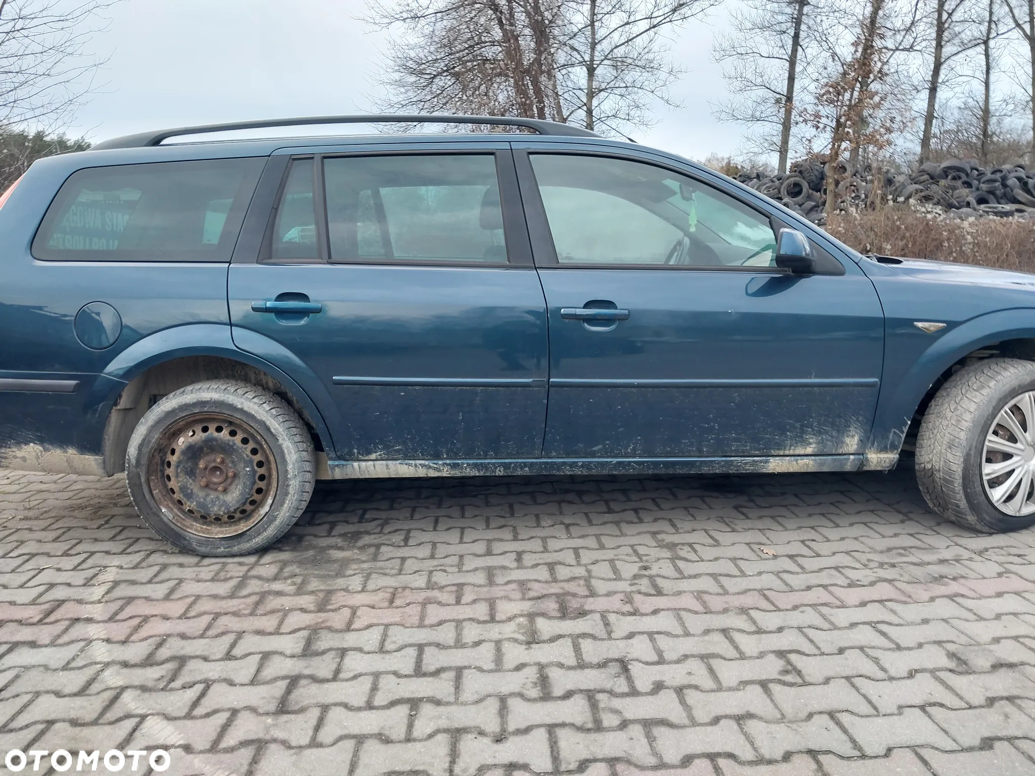Ford Mondeo Mk3 Lift silnik 2.0 TDCI 125KM skrzynia biegów 6 biegowa zderzak maska klapa drzwi błotnik kod lakieru O3 OCTANE BLUE sanki przód wtryski pompa głowica radio Blaupunkt szyba fotel lampa felgi alternator turbina NA CZĘŚCI Wszystkie Części - 6