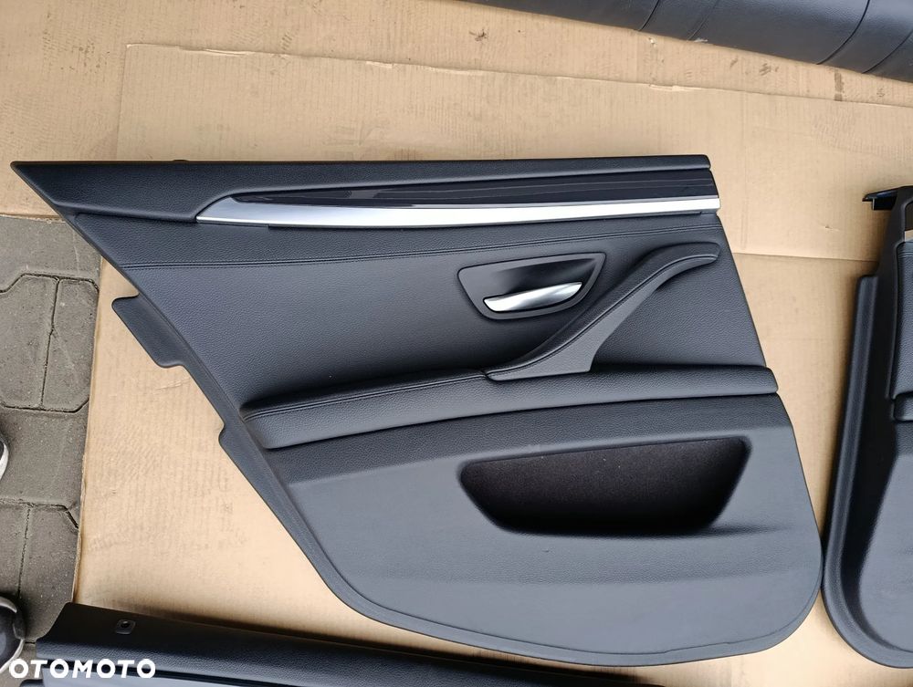 BMW 5 F11 KOMBI FOTELE SIEDZENIA BOCZKI KOMPLET GRZANE SKÓRA EUROPA - 13