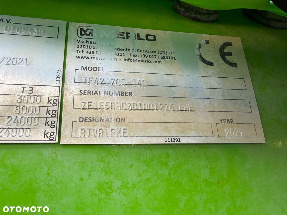 Merlo TF42.7 CS-140 - 13