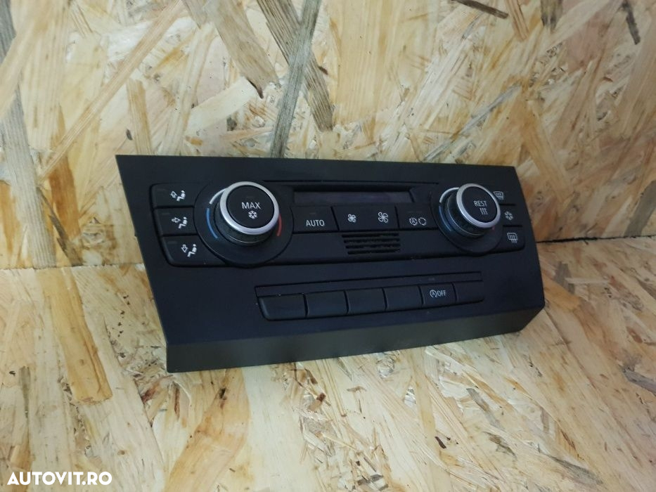 Panou Modul Display Comenzi Clima Climatronic Aer Conditionat E90 E91 - 4