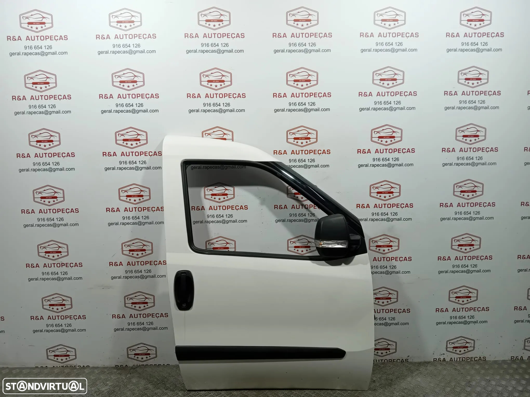 Porta Frente Direita Fiat Doblo 2 II ou Opel Combo B Original - 2