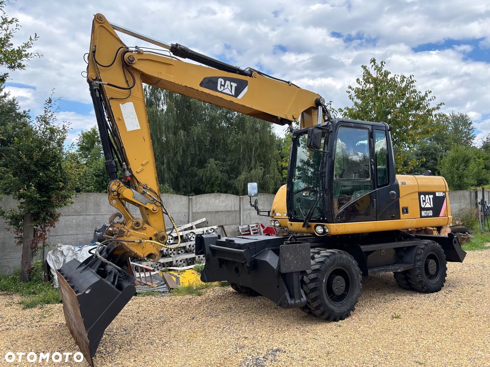 Caterpillar M315D 2010r podpory skarpowka 3 x składane ramie - 1