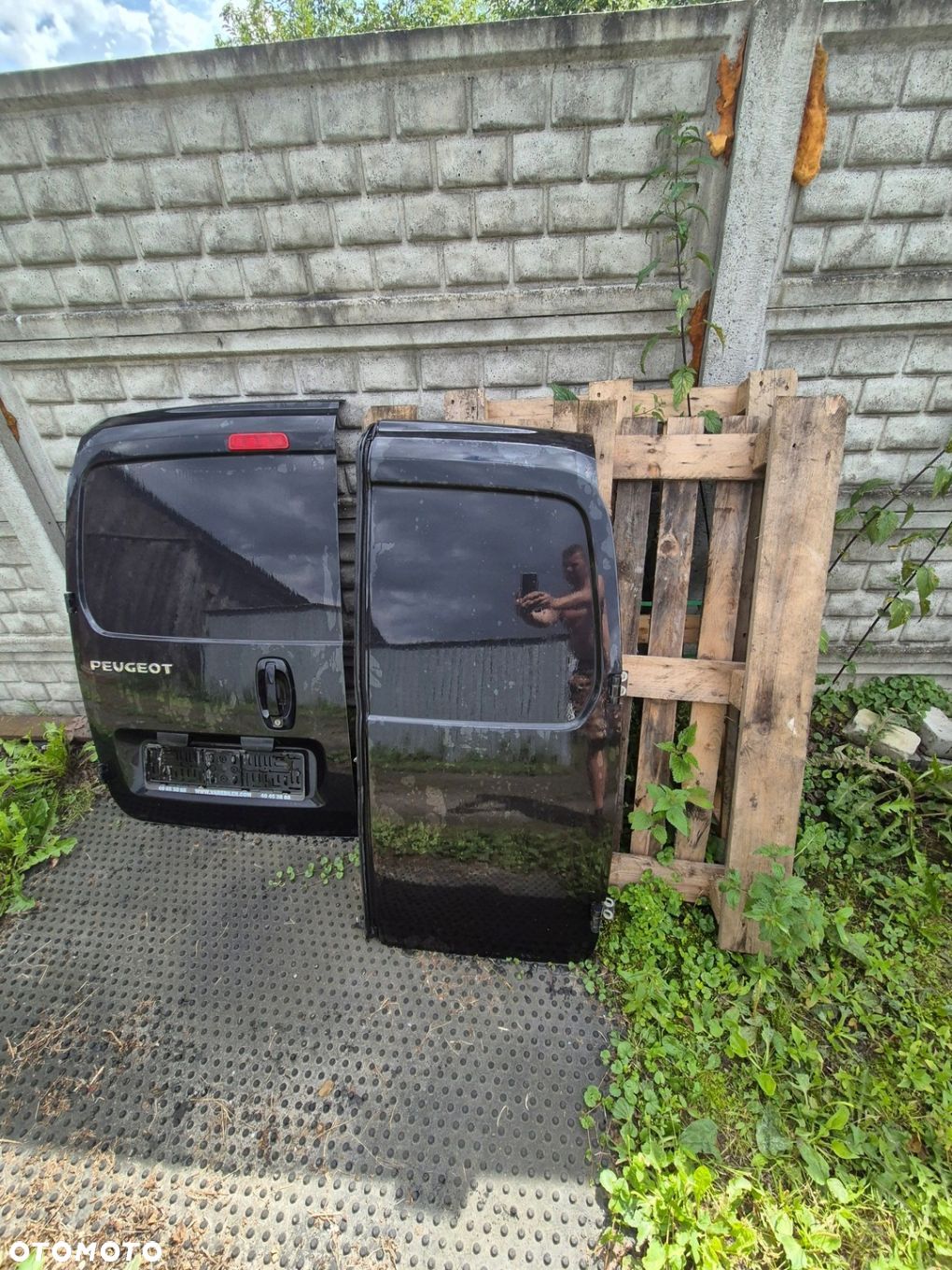 PEUGEOT BIPPER NEMO TYLNE DRZWI - 1
