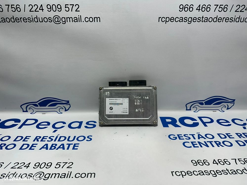 .Centralina Original Motor Siemens BMW E46 Serie 3 N42B18 N42B20 VVT Valvetronic Controlador 7532949 412265001 1998 - 2005