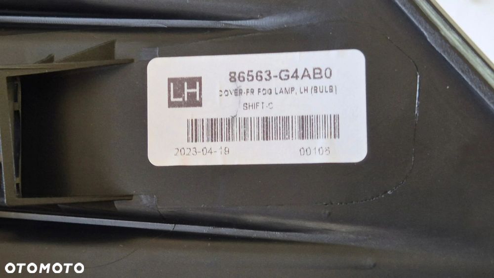 Zaślepka Kratka Zderzaka PRZÓD LEWA Hyundai i30 III Fastback OE 86563-G4AB0 - 13