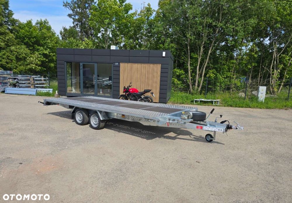 Niewiadów Laweta dwuosiowa Niewiadów (Boro) Mars NM DMC 2700kg wypełniona sklejką - 7