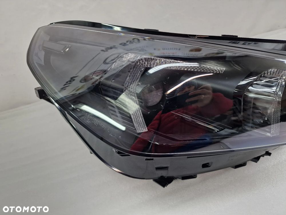 BMW X1 U11 22- PRAWA LAMPA PRZEDNIA PRZÓD , LED , BLACK SHADOW , BARDZO ŁADNA , NR 5A9A236-01 / EDR82B , NR AUKCJI LPP2 - 5